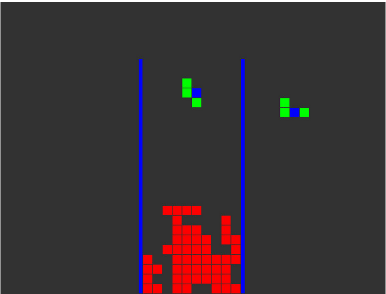 tetris game in C++